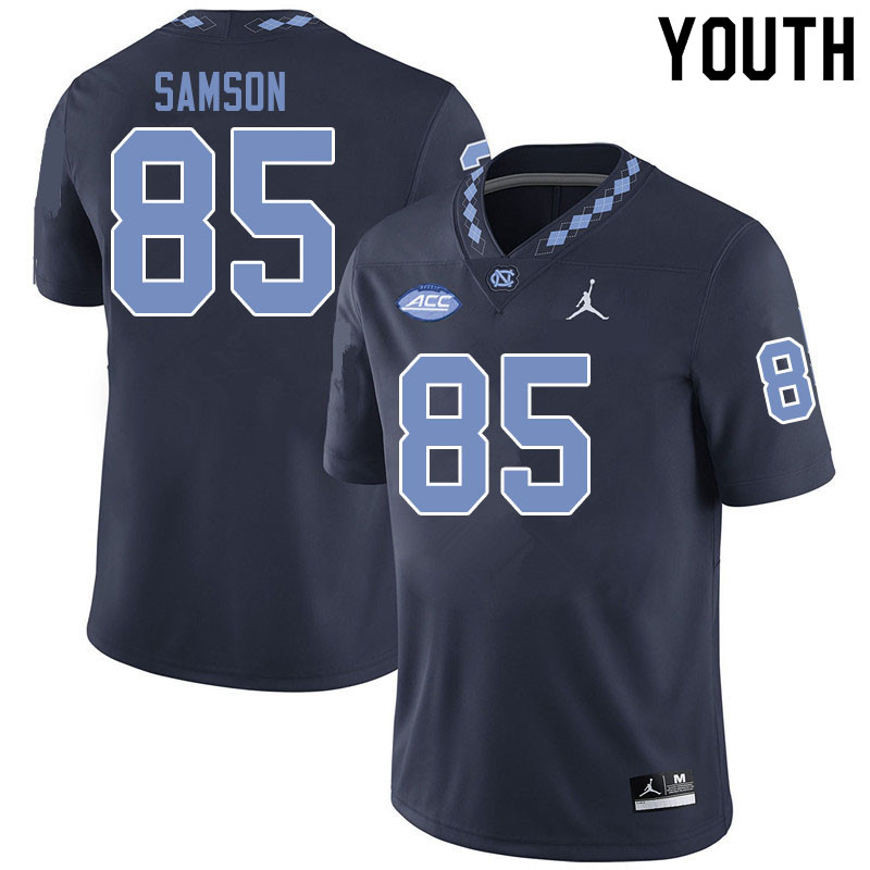 Jordan Brand Youth #85 Dom Samson North Carolina Tar Heels College Football Jerseys Sale-Black